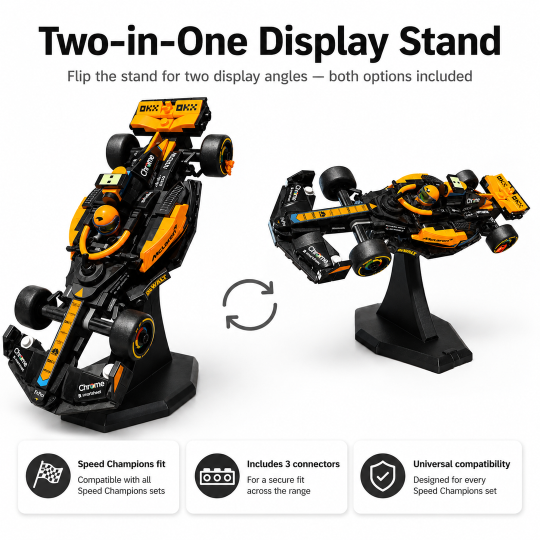 Universal LEGO® Speed Champions Display Stands